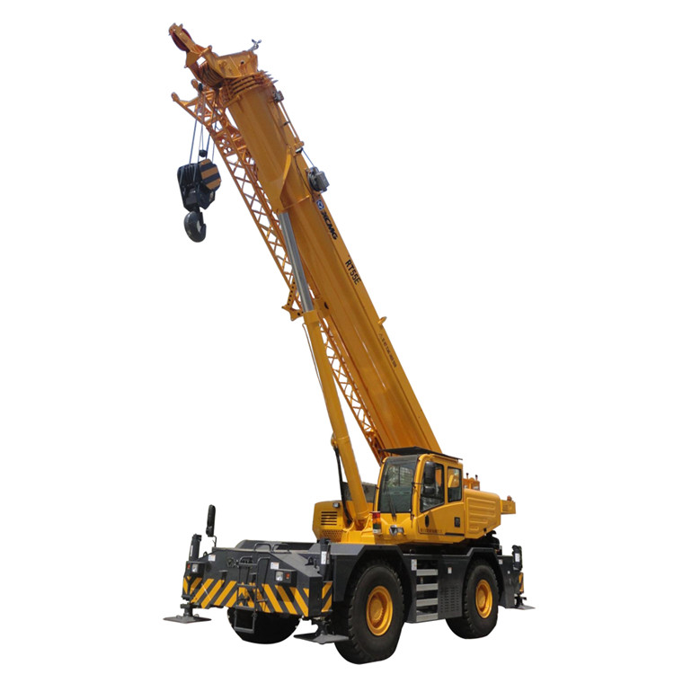 XCMG 55 ton Hydraulic Rough Terrain Crane RT55U 4 wheel crane rough terrain for sale